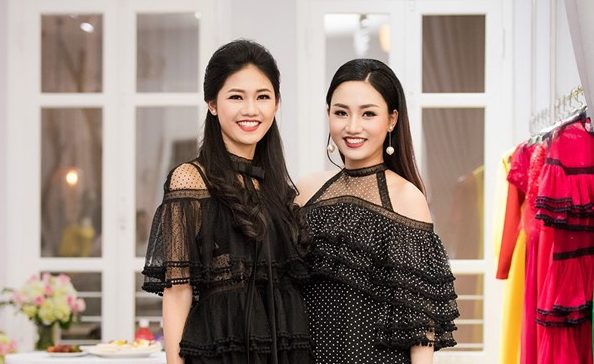 Lần đầu hai chị em Á hậu Thanh Tú – Trà My cùng tham dự sự kiện