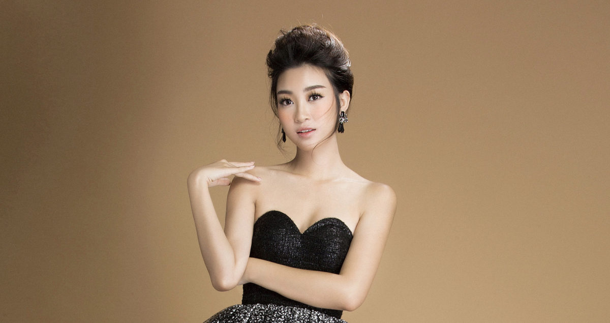 Hoa hậu Mỹ Linh khoe vai trần gợi cảm trong bộ ảnh mới