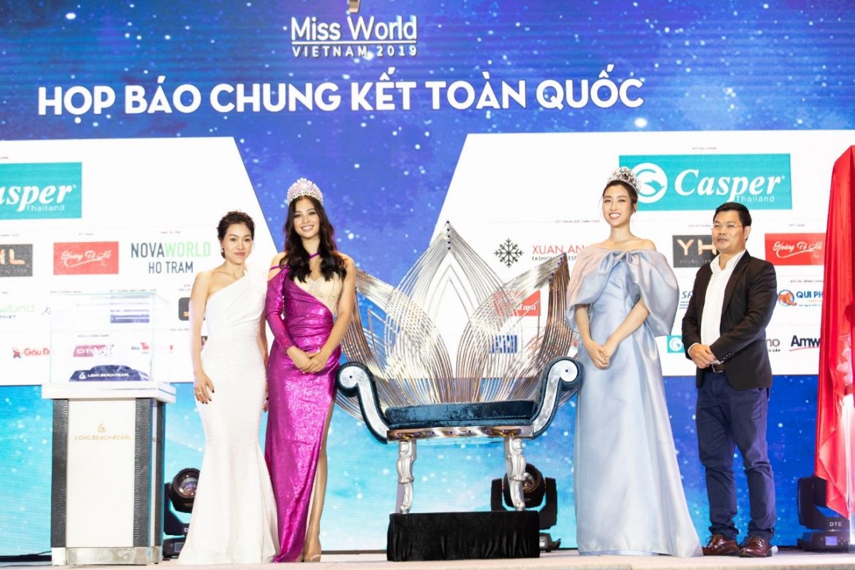 Ngắm nhìn những vật phẩm đăng quang của Hoa hậu Thế giới Việt Nam 2019
