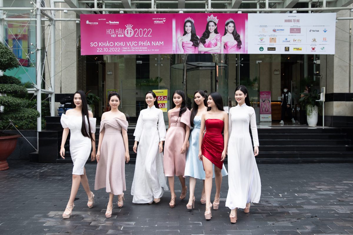 Hot TikToker cùng loạt gương mặt gây chú ý tại sơ khảo miền Nam Hoa hậu Việt Nam