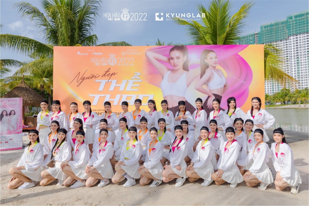 Kyunglab đồng hành cùng thí sinh HHVN 2022 trong phần thi “Người đẹp Thể thao”