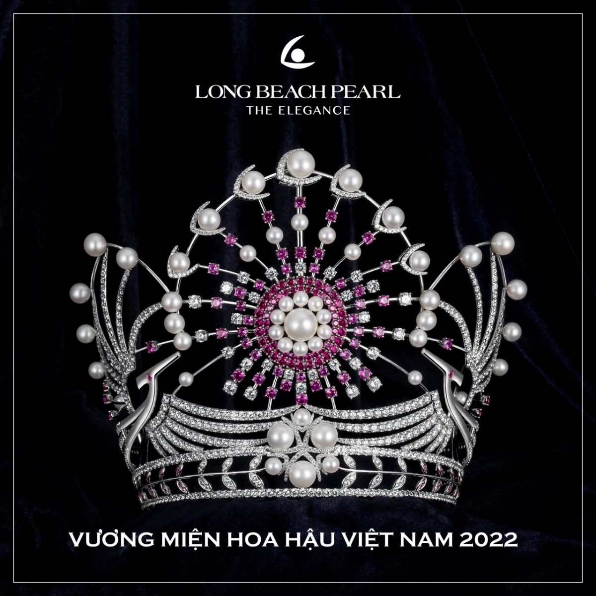 Cận cảnh tuyệt phẩm vương miện Hoa hậu Việt Nam 2022