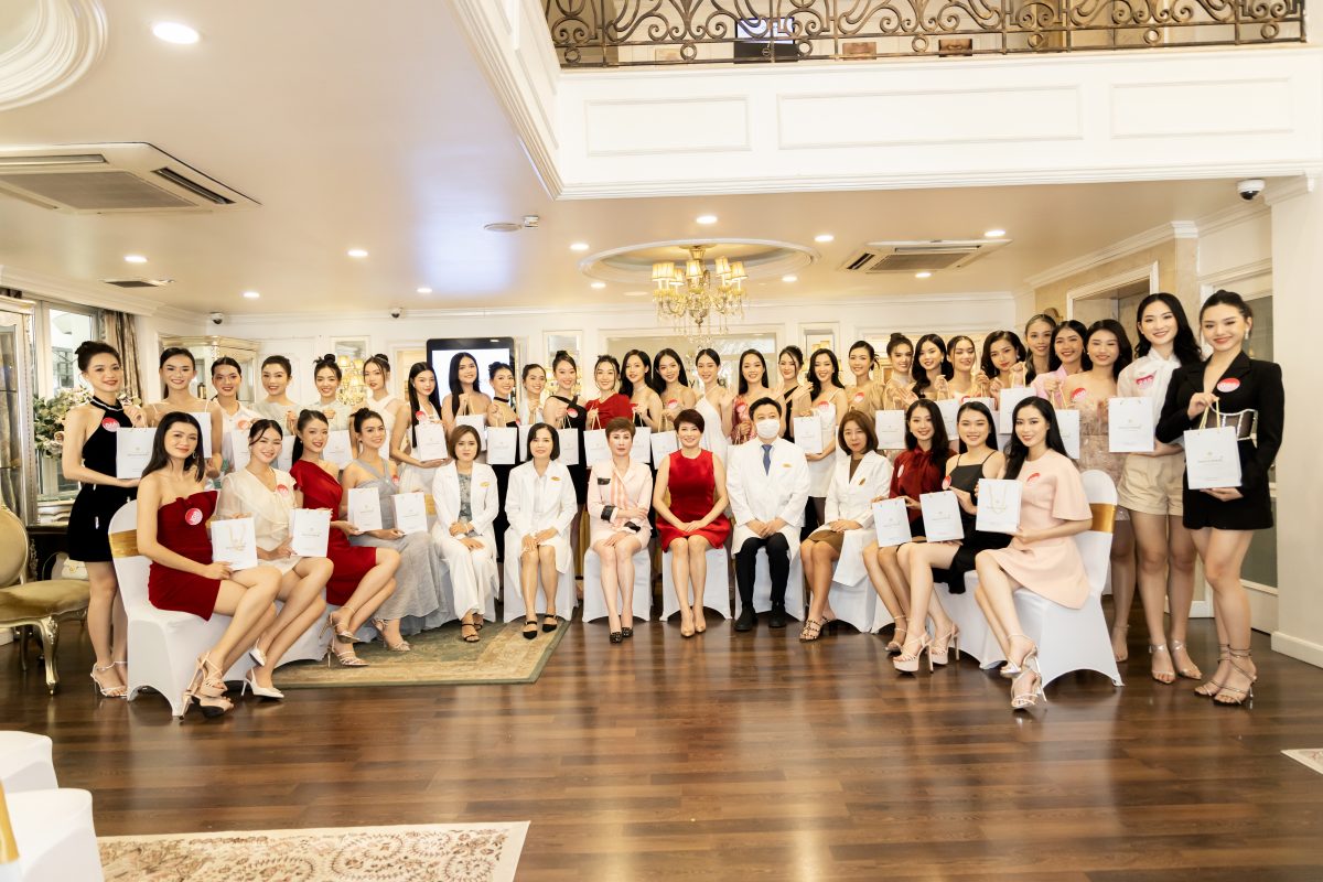 Top 35 Hoa Hậu Việt Nam 2022 chăm sóc sắc đẹp tại Thanh Hằng Beauty Medi