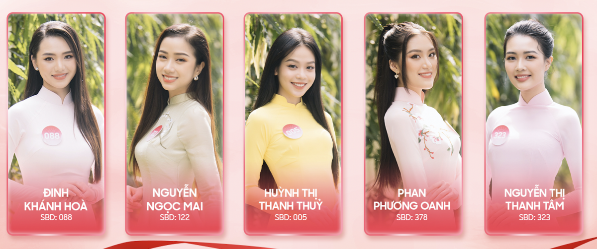 Top 5 Người đẹp Nhân ái Hoa hậu Việt Nam 2022