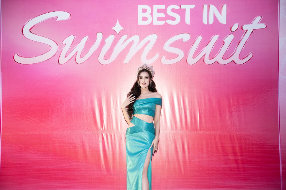 Dàn mỹ nữ “mười phân vẹn mười” sánh đôi nhau trên thảm đỏ Swimsuit Hoa hậu Việt Nam 2022
